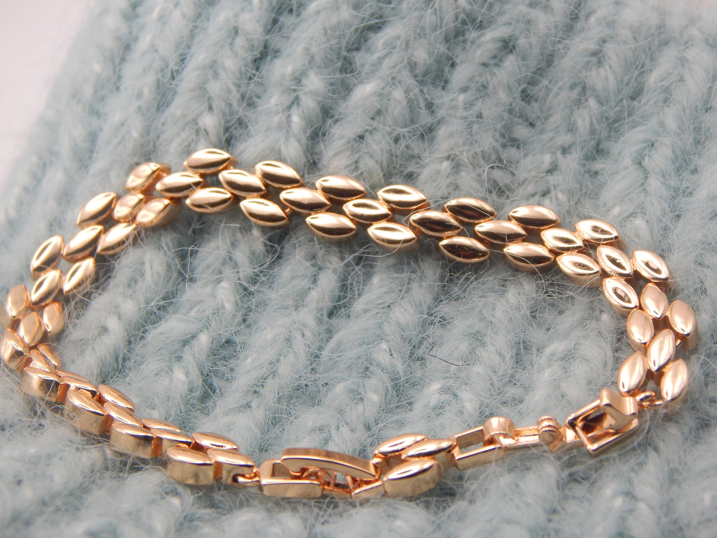 18K Gold-Plated Brass Chain Bracelet