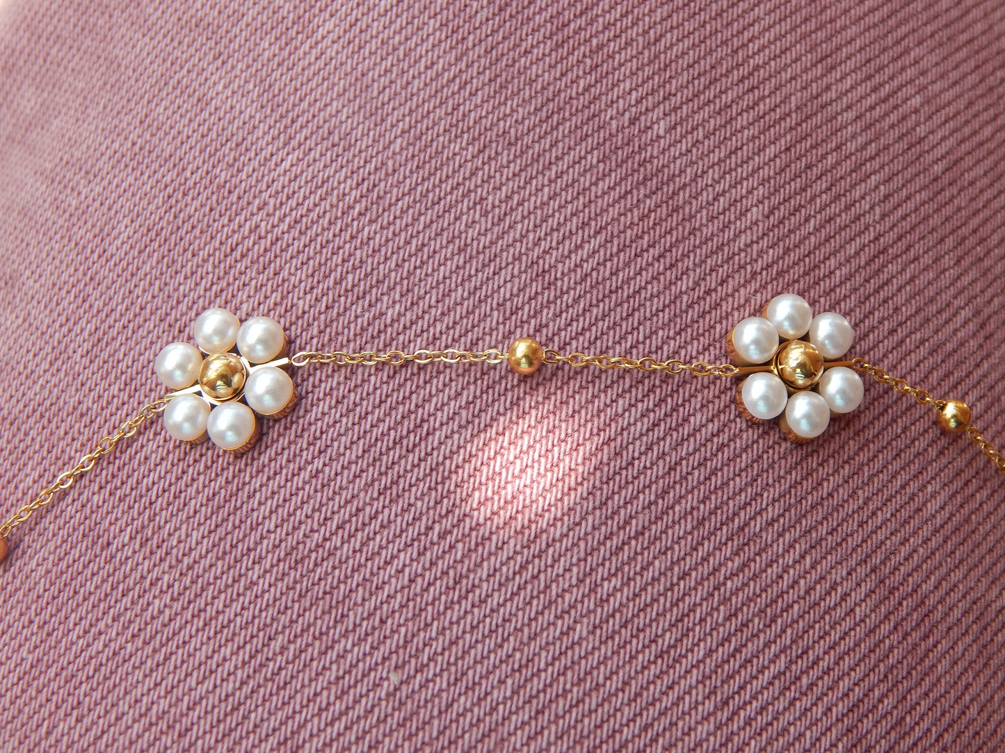 Pearl Flower Necklace