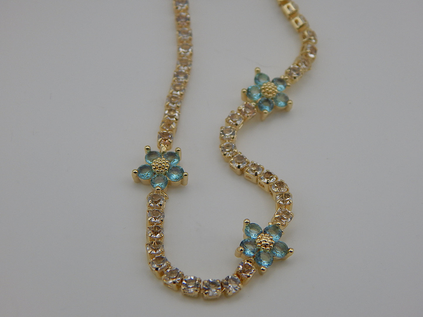 blue blossom girl bracelet