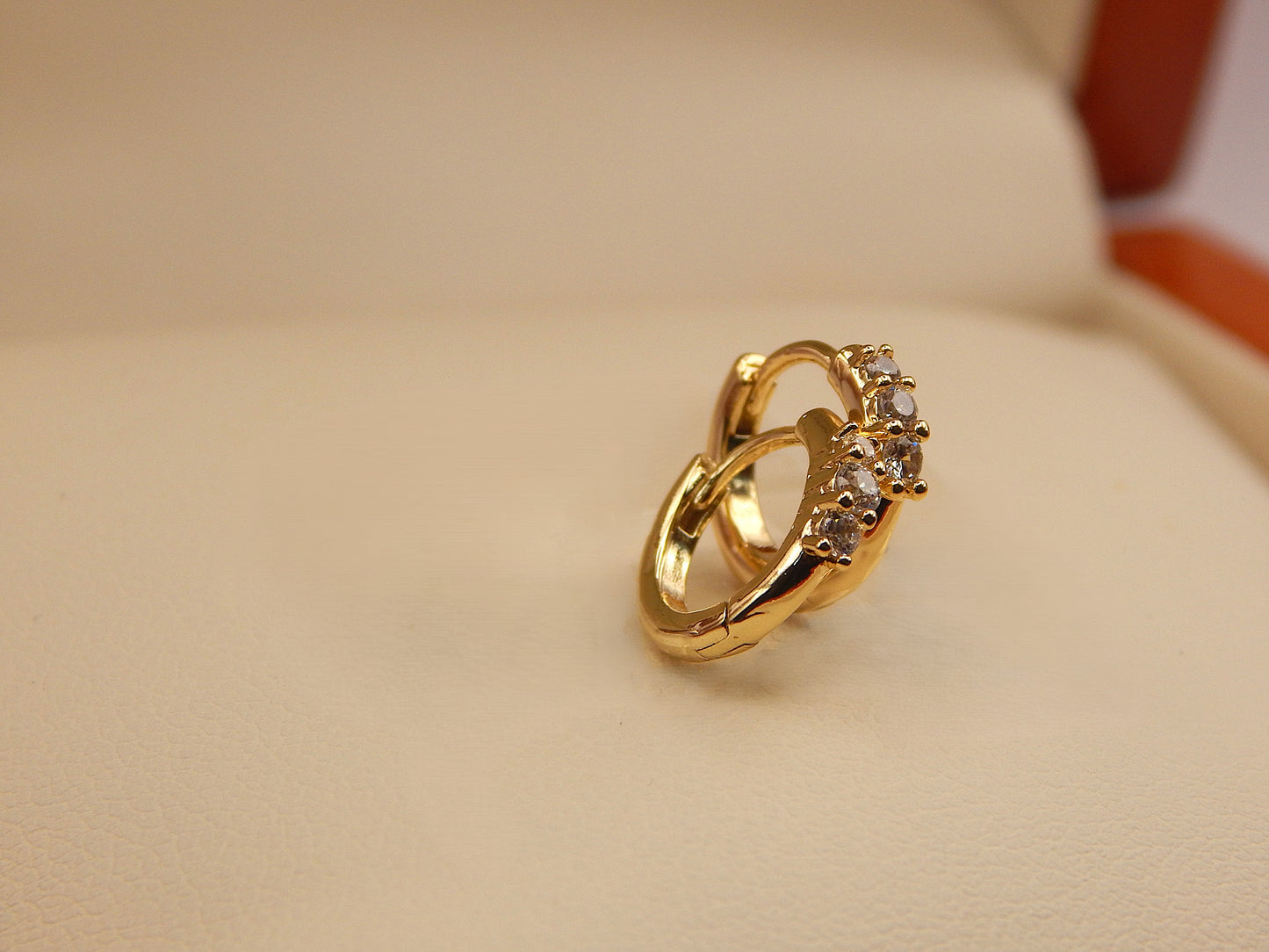 18K Gold Plated Hoop Earrings