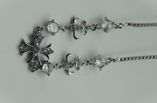 Gold & Silver Plated Arm Bracelet