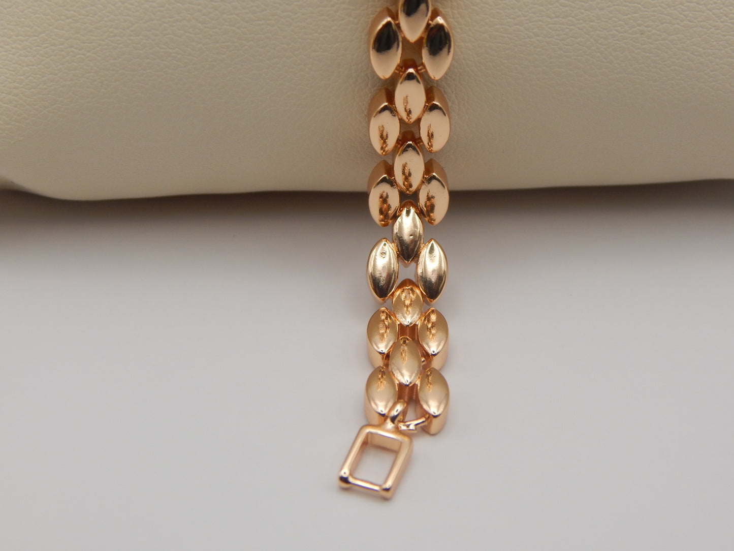 18K Gold-Plated Brass Chain Bracelet