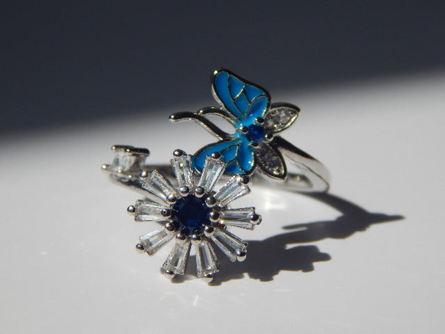 Gardinia Fidget Spinning Adjustable Ring