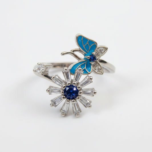 Gardinia Fidget Spinning Adjustable Ring