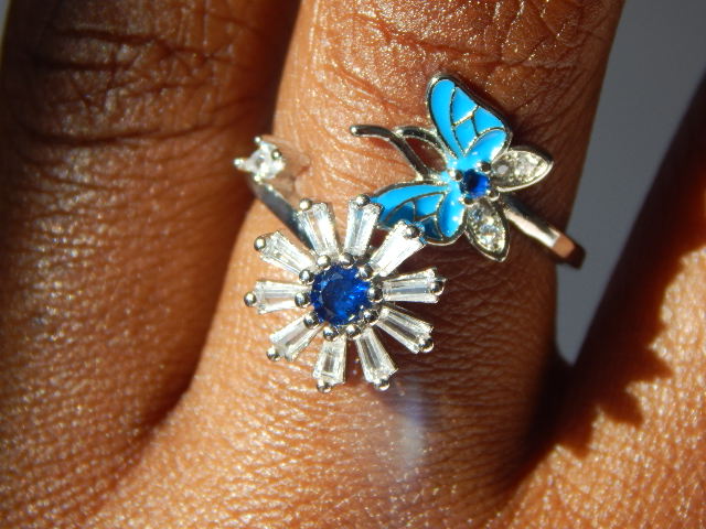 Gardinia Fidget Spinning Adjustable Ring