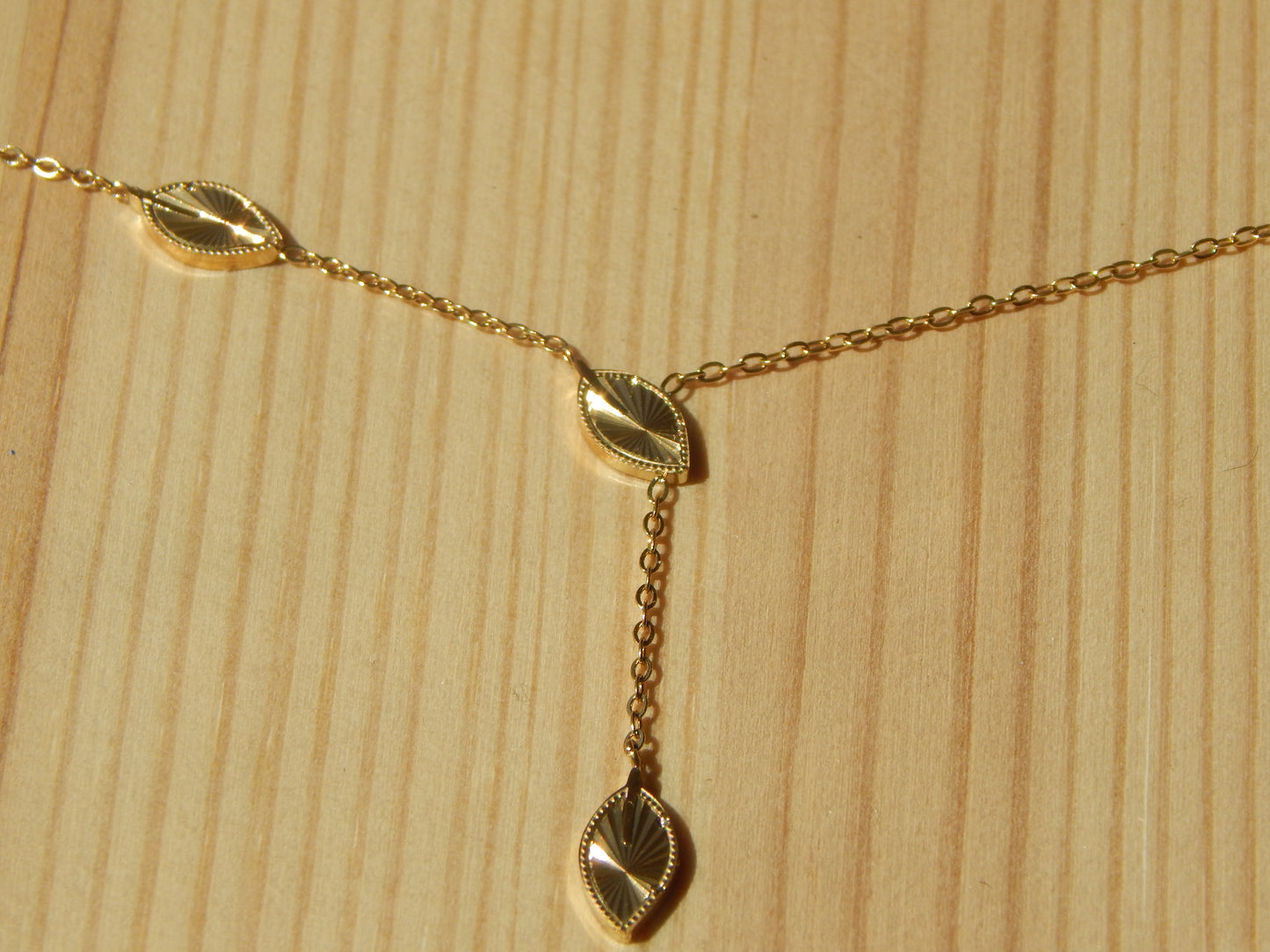 18K Gold Plated Stainless Steel Necklace