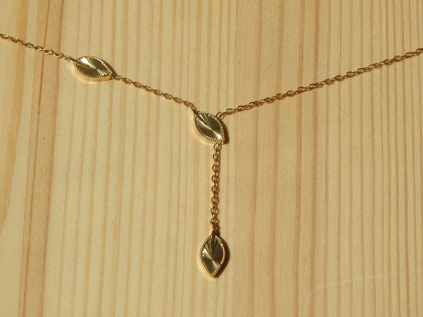 18K Gold Plated Stainless Steel Necklace