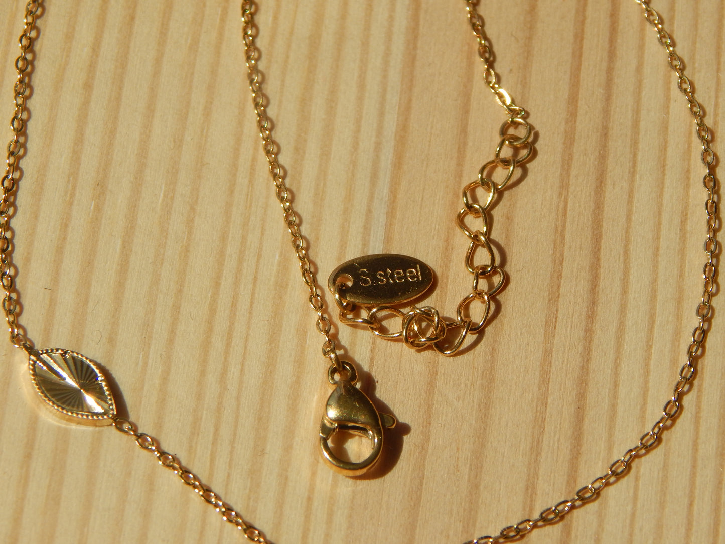 18K Gold Plated Stainless Steel Necklace