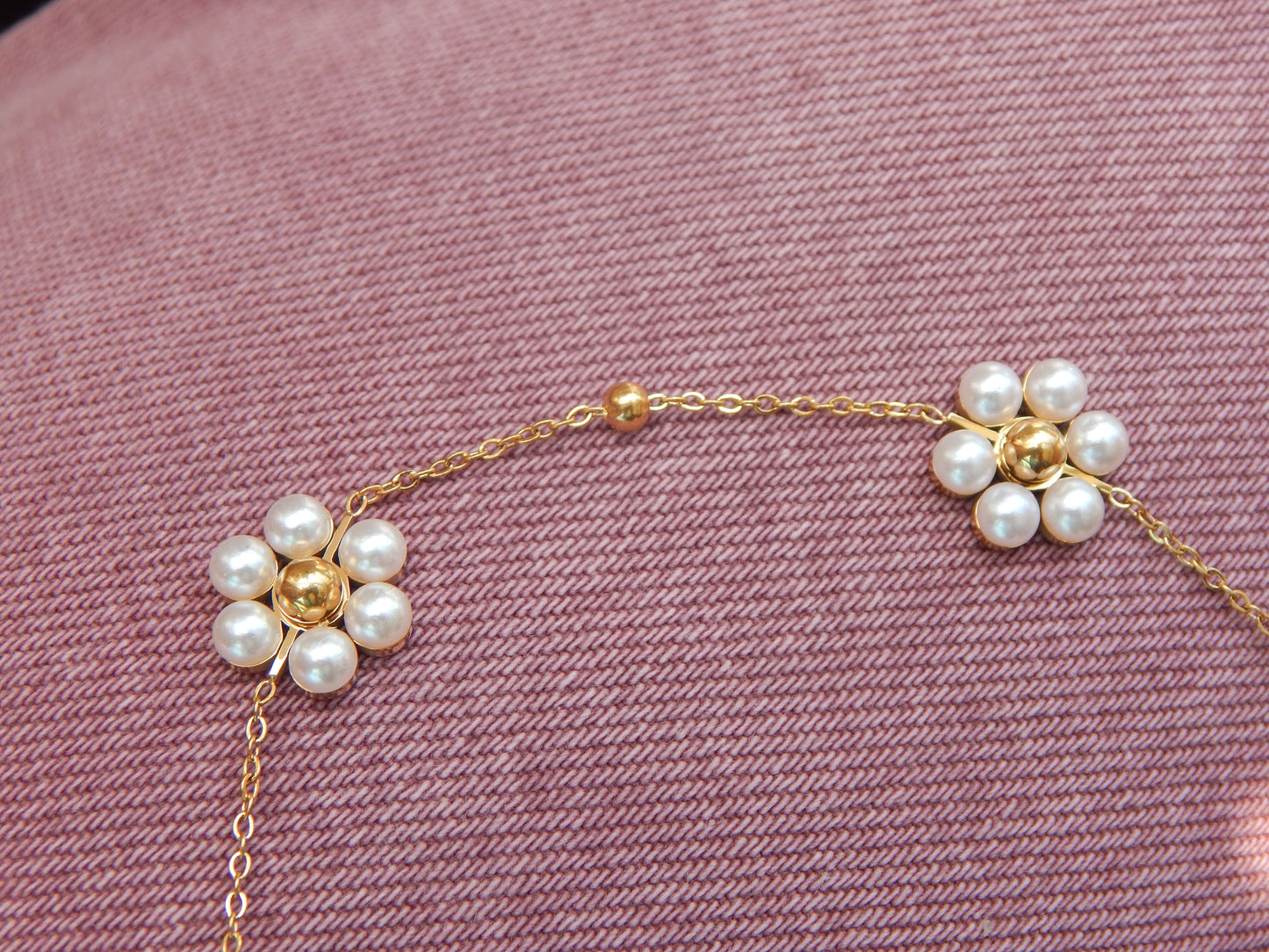 Pearl Flower Necklace