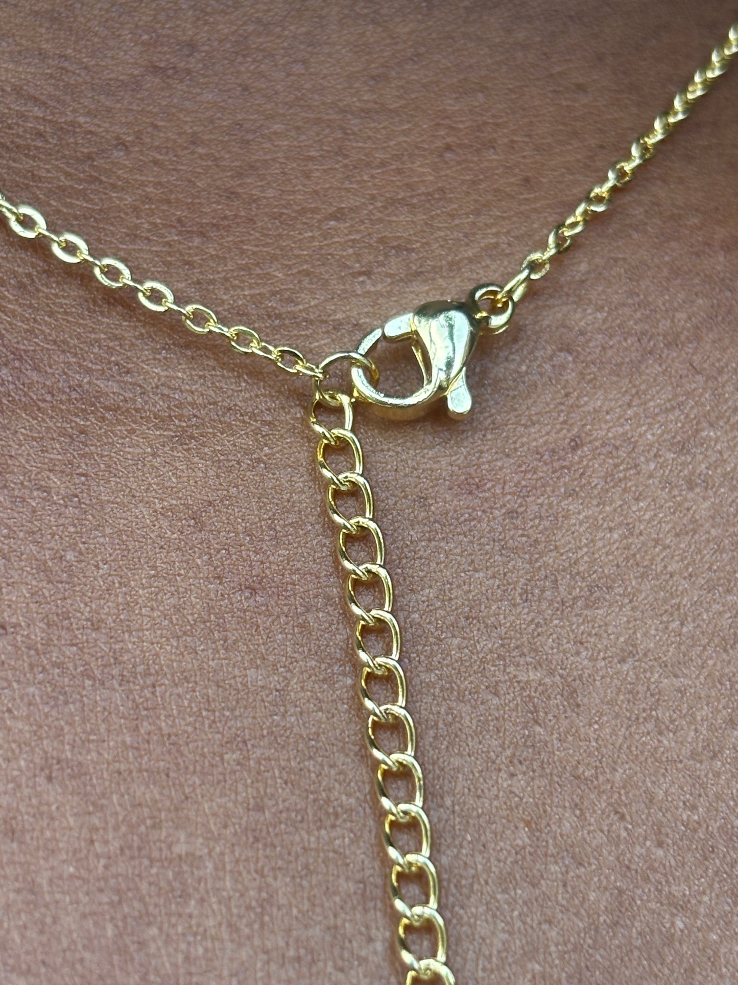 Flower Charm Necklace — Gold & Silver